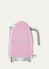 Smeg Retro Variable Temperature Kettle In Pink