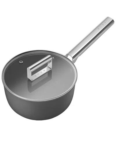 Smeg Sauce Pan In Black