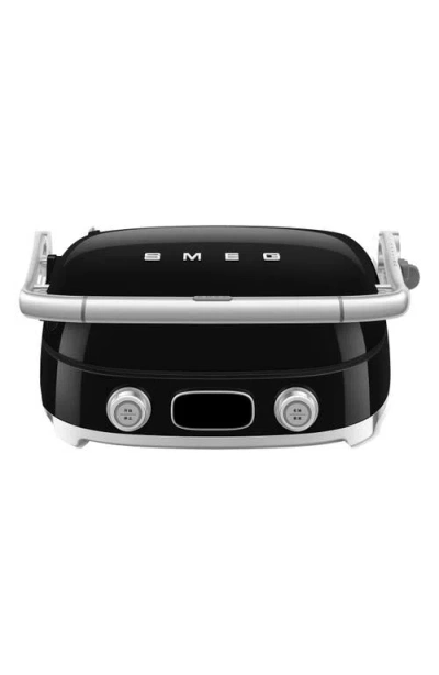 Smeg Signature Multi-use Grill In Black