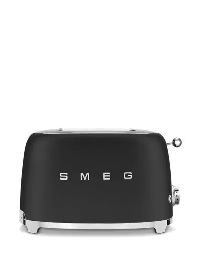Smeg Steel Toaster In Black