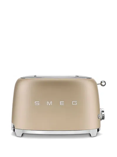 Smeg Steel Toaster In Neutral