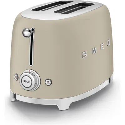 Smeg Two-slice Toaster In Silver
