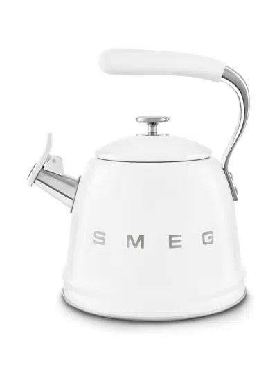 Smeg Whistling Kettle In White
