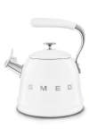 Smeg Whistling Kettle Cklw2001 In White