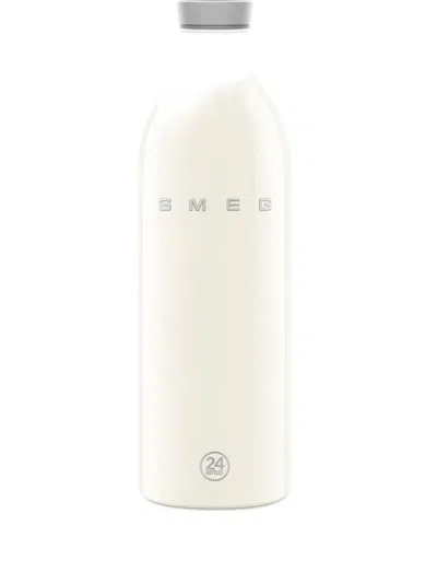 Smeg X 24bottles Urban Logo-detail Bottle In White