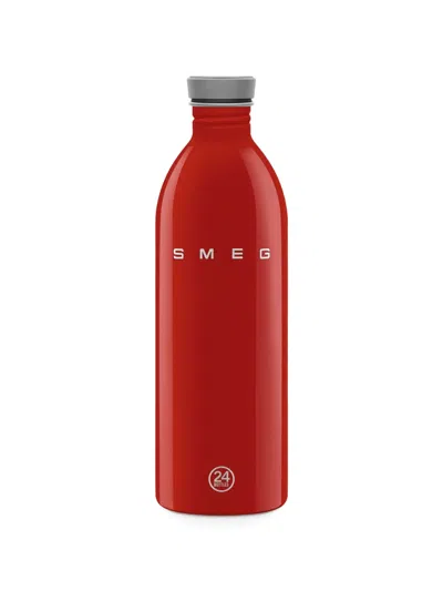 Smeg X 24bottles Urban Logo-detail Bottle In Red