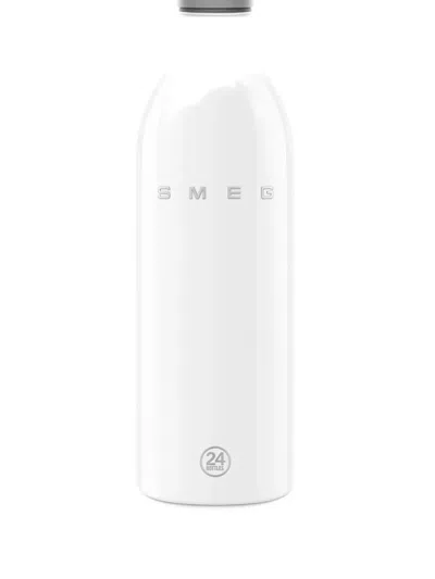 Smeg X 24bottles Urban Logo-detail Bottle In White
