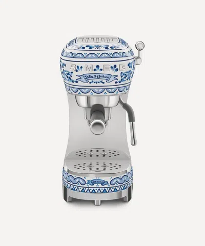 Smeg X Dolce And Gabbana Mediterraneo Espresso Coffee Machine