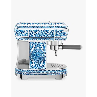 Smeg X Dolce & Gabbana Blue  Mediterraneo Espresso Machine