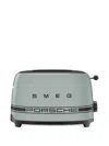 Smeg X Porsche Stripe Toaster In Green