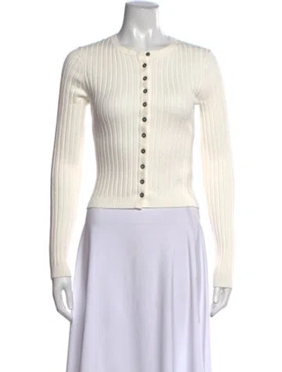 Pre-owned Smfk Crew Neck Sweater In Neutrals