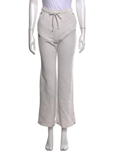 Pre-owned Smfk Flared Pants In Grey