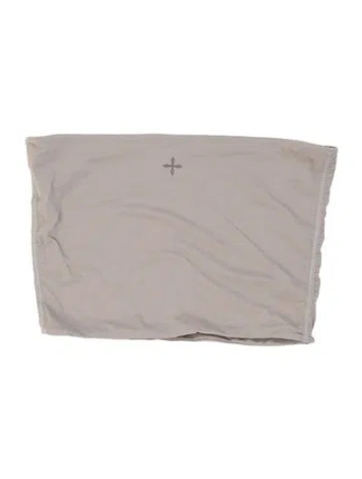 Pre-owned Smfk Nylon Crew Neck Top In Neutrals