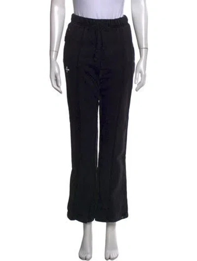 Pre-owned Smfk Straight Leg Pants In Black
