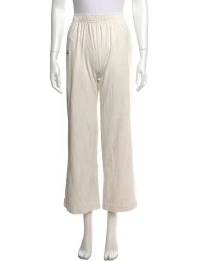 Pre-owned Smfk Wide Leg Pants In Neutrals