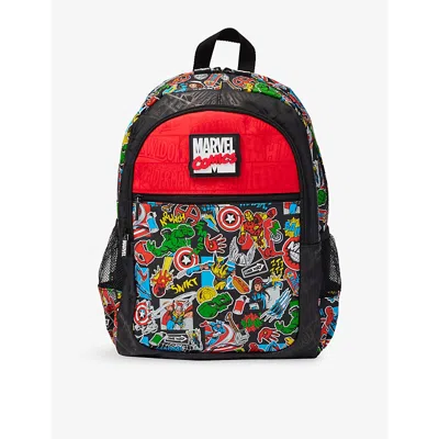 Smiggle Kids' Black Marvel Classic Backpack