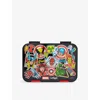 Smiggle Black Marvel Medium Bento Lunchbox In Black