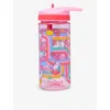 Smiggle Boys Pink Kids Blast Off Junior Drinks Bottle 440ml