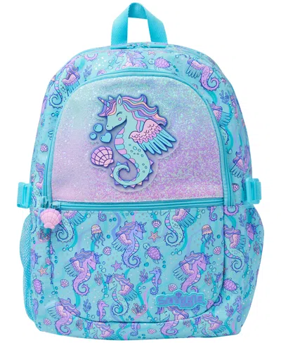 Smiggle Kids' Junior Bag Backpack Epic Adventures In Aqua