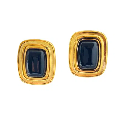 Smilla Brav Women's Black Earrings Cleo In Pink