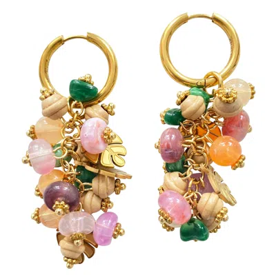 Smilla Brav Women's Bloomé Gemstone Earrings In Multi