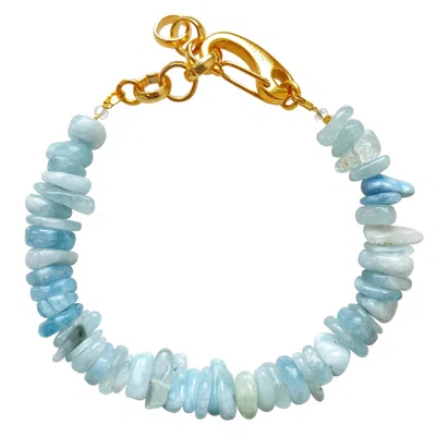 Smilla Brav Women's Blue Aquamarine Bracelet