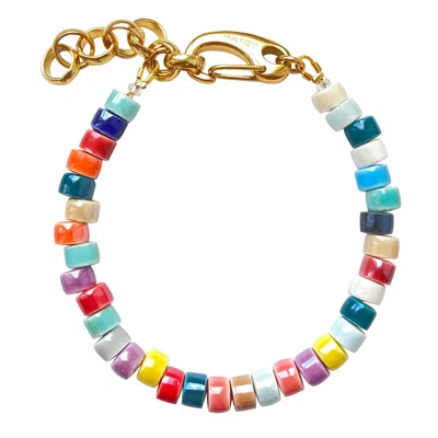 Smilla Brav Women's Bonibon Bracelet In Red