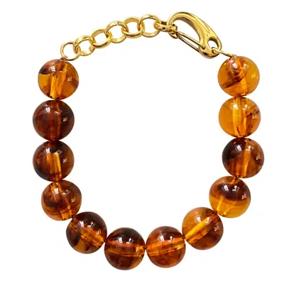 Smilla Brav Women's Brown Honey Bracelet