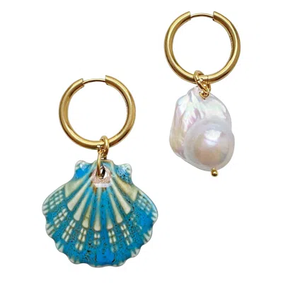Smilla Brav Women's Earrings Puglia -blue-