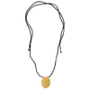 Smilla Brav Women's Gold / Black Necklace Dustin In Multi