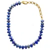Smilla Brav Women's Gold / Blue Lapis Lazuli Necklace Celia