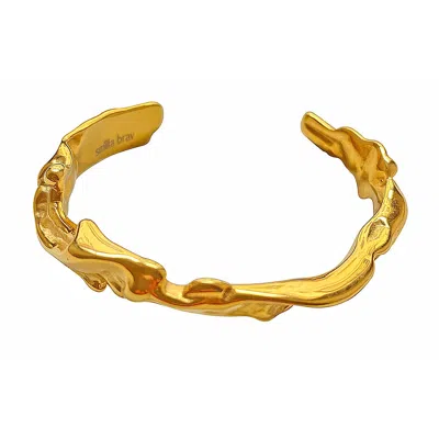 Smilla Brav Women's Gold Caroline Bracelet In Pink
