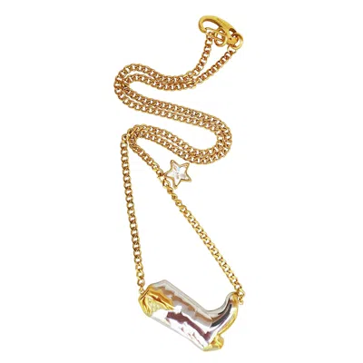 Smilla Brav Women's Gold Cowboy Boots Necklace