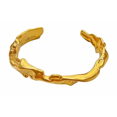 Smilla Brav Women's Gold Cuff Bracelet Caroline