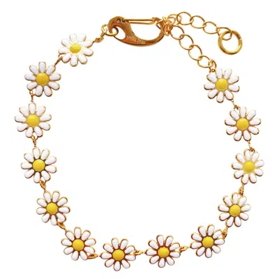 Smilla Brav Women's Gold Daisy Bracelet