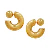 Smilla Brav Women's Gold Earrings Tribeca In Gold
