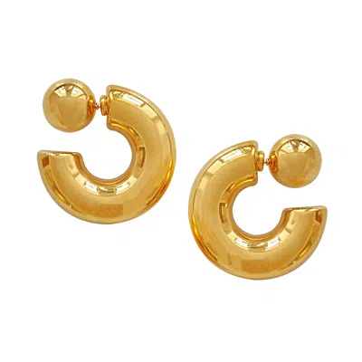 Smilla Brav Women's Gold Earrings Tribeca