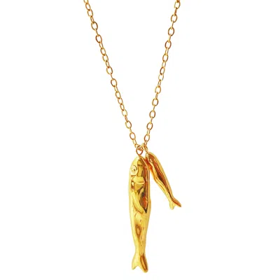 Smilla Brav Women's Gold Fishy Fish Necklace