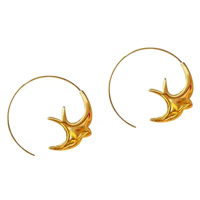 Smilla Brav Women's Gold Fly High Earrings