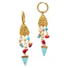 Smilla Brav Women's Gold Gemstone Earrings Phuket