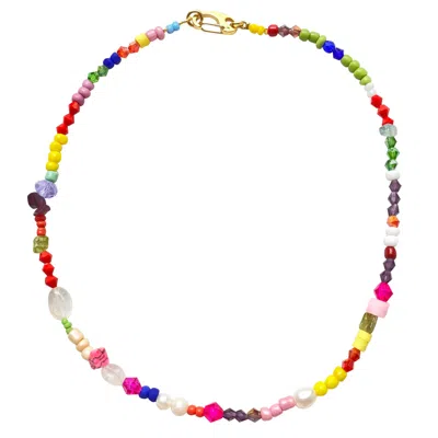 Smilla Brav Women's Gold Gemstone Necklace Positano