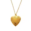 Smilla Brav Women's Gold Locket Necklace Heart In Gold