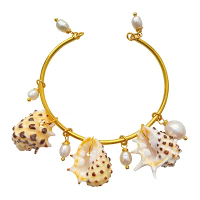 Smilla Brav Women's Gold Mermaid Cuff