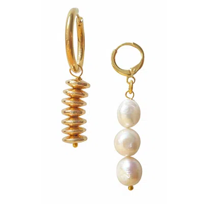 Smilla Brav Women's Gold Monopoli Earrings