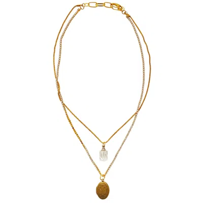 Smilla Brav Women's Gold Necklace Aura