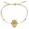 Smilla Brav Women's Gold / Neutrals Bracelet Leo In Gold