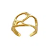 Smilla Brav Women's Gold Ring Leni In Gold