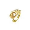 Smilla Brav Women's Gold Ring Mateo In Gold
