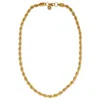 Smilla Brav Women's Gold Rope Chain Necklace Petra In Gold