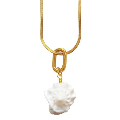 Smilla Brav Women's Gold Sicily Charm Necklace